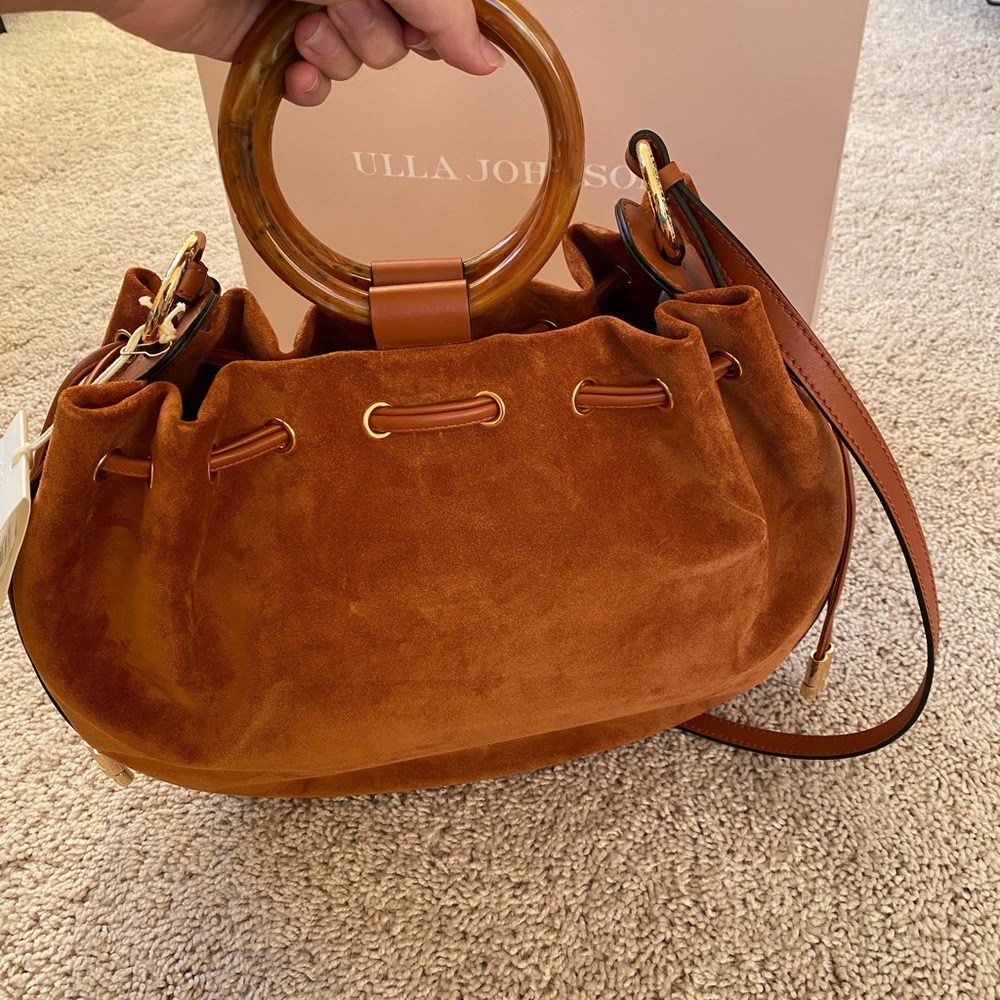 Ulla Johnson Valeria large bamboo bag - Sierra - Picture 10 of 16